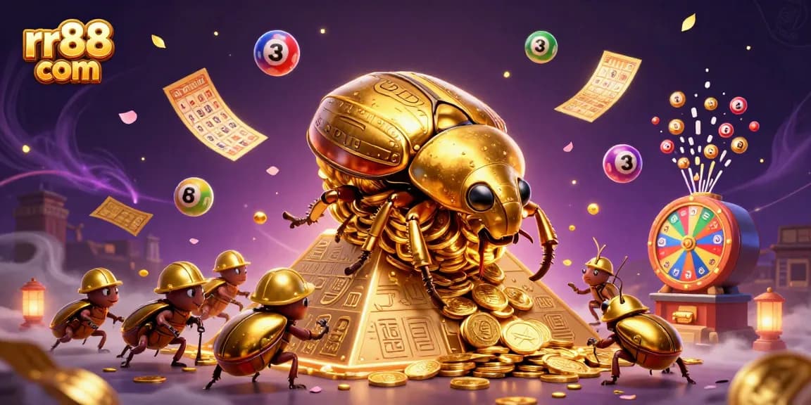 Engage with the vibrant rr88 com universe by spinning prizes in an action-filled casino scene.