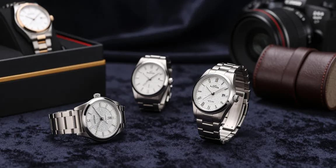 Stunning super clone watches displayed elegantly, showcasing high-end craftsmanship with precision details and soft ambient lighting.