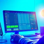 Explore the exciting online betting experience at https://thabetiger.com/ with a user engaging with live sports odds.