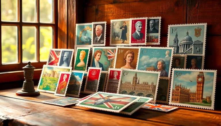 Explore diverse royal mail stamps showcasing British heritage and history.
