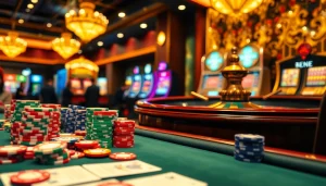 Experience vibrant casino action at https://utländska.casino with poker chips and roulette excitement.