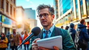 Covering local events, this snapshot showcases lancacter news from a busy streetscape in Lancaster.