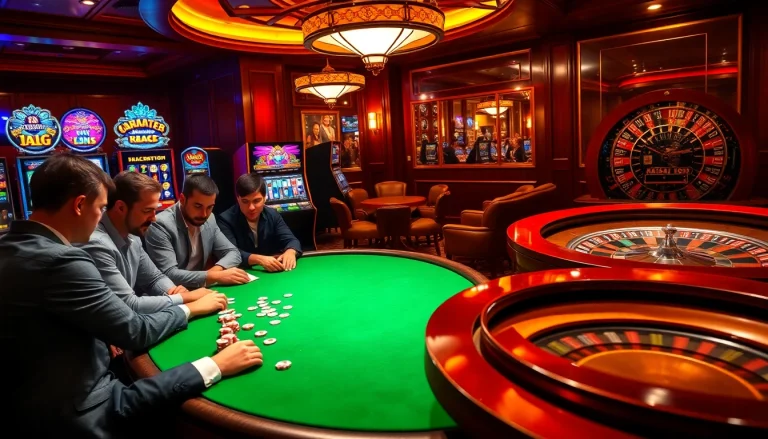 Experience thrilling poker action at abc8.lol as players strategize for big wins at the table.