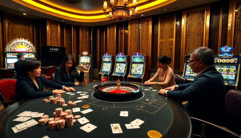 Experience excitement at LU88 with thrilling casino games and vibrant gambling action.
