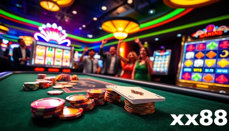 Experience the excitement of xx88 with vibrant casino games and thrilling blackjack tables.
