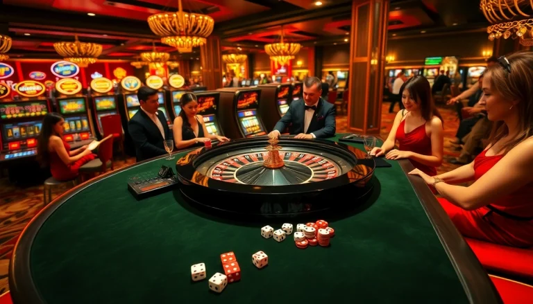 Experience the allure of Trang Chủ QQ88 with engaging casino games and vibrant slot machines.