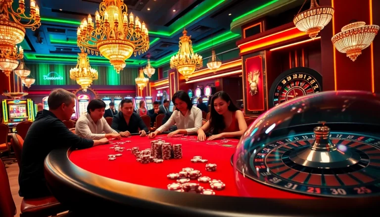 High-stakes poker table action with diverse players at https://uu882025.online/ showcasing excitement and strategy.