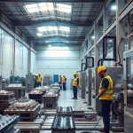 Die casting company Malaysia showcasing advanced manufacturing facilities and skilled workers in action.