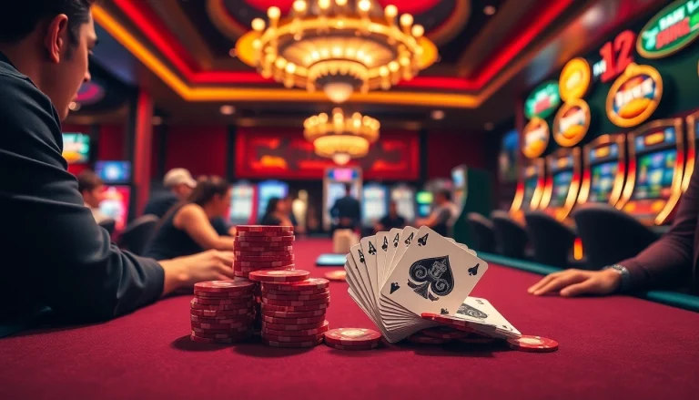 Experience the thrill of casino gaming with the 789BET LINK displayed on vibrant interactive screens.