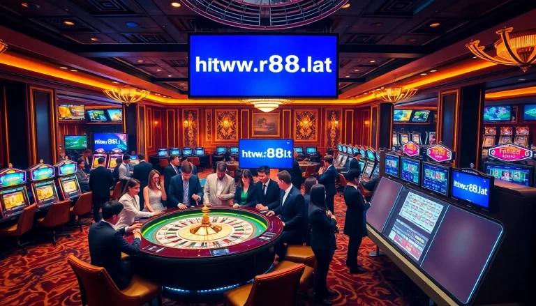 Experience the luxury of RR88 online gambling platform with thrilling games and vibrant atmosphere.