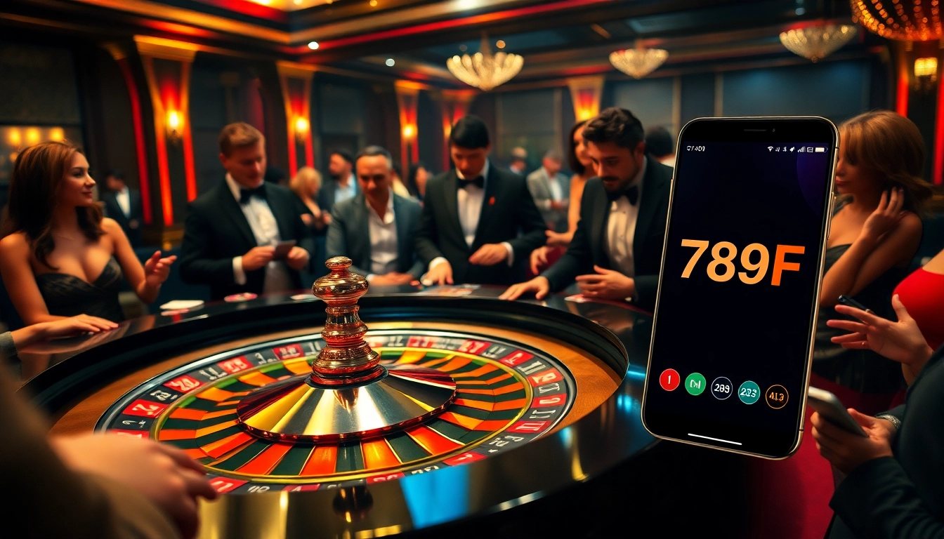 Experience the thrill of gambling at 789f com with glamorous casino elements.