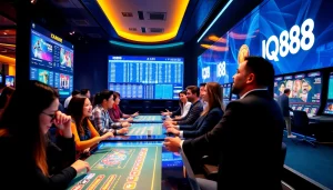 Experience thrilling online gaming at https://iq88.help/ with diverse players and modern betting interfaces.