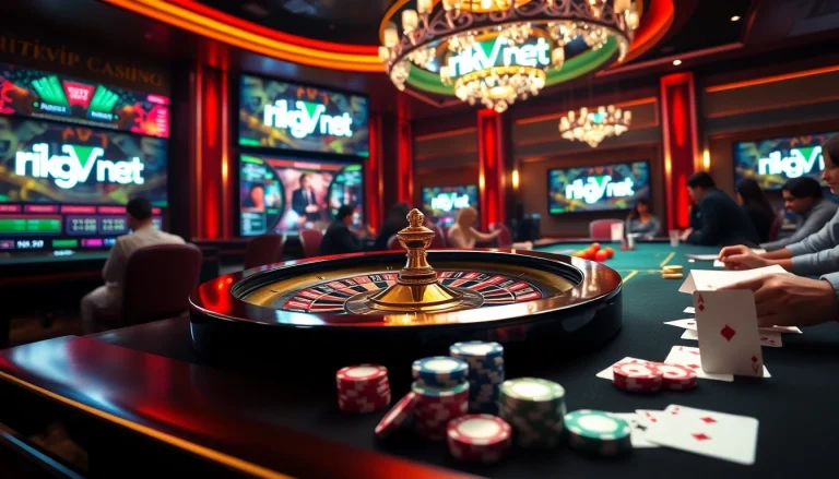 Experience high-stakes gaming at rikvip.gb.net with a vibrant casino atmosphere.