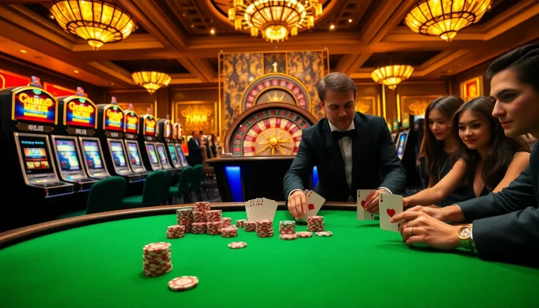 Experience the excitement of winning at the casino with vibrant tables and gameplay at https:/nk88.us.com/.