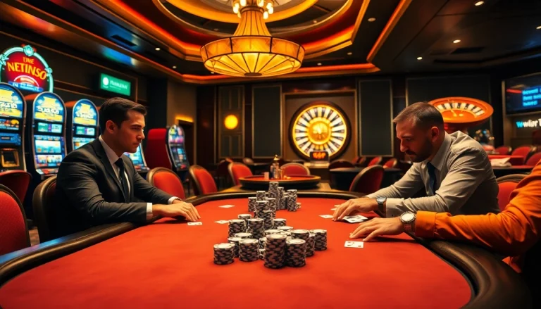 Experience the excitement of gambling at https://wapt.co.com/ with high-stakes poker action and vibrant casino ambiance.