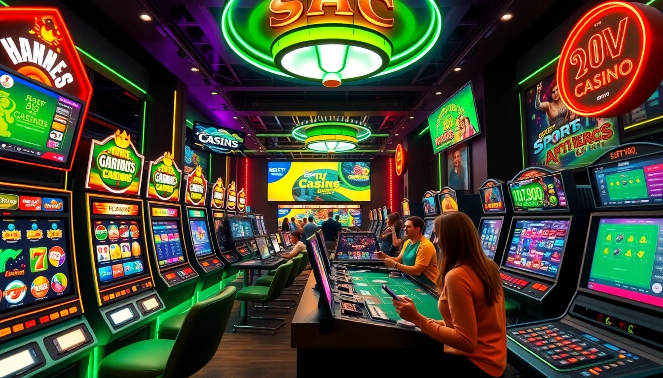 Exciting online casino scene for Lauthaitv featuring vibrant games and happy players.