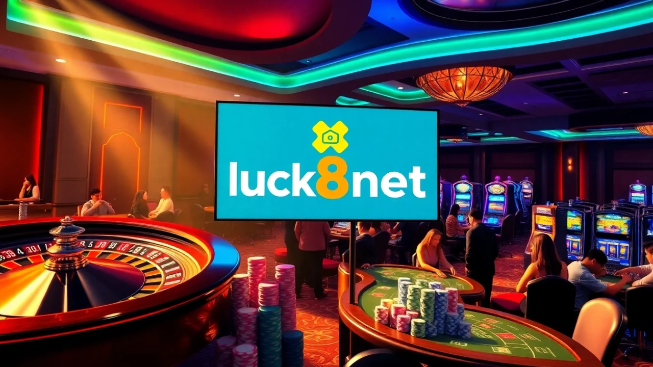 Engage in thrilling games on http://luck8net.com/ with vibrant slot machines and expert players.
