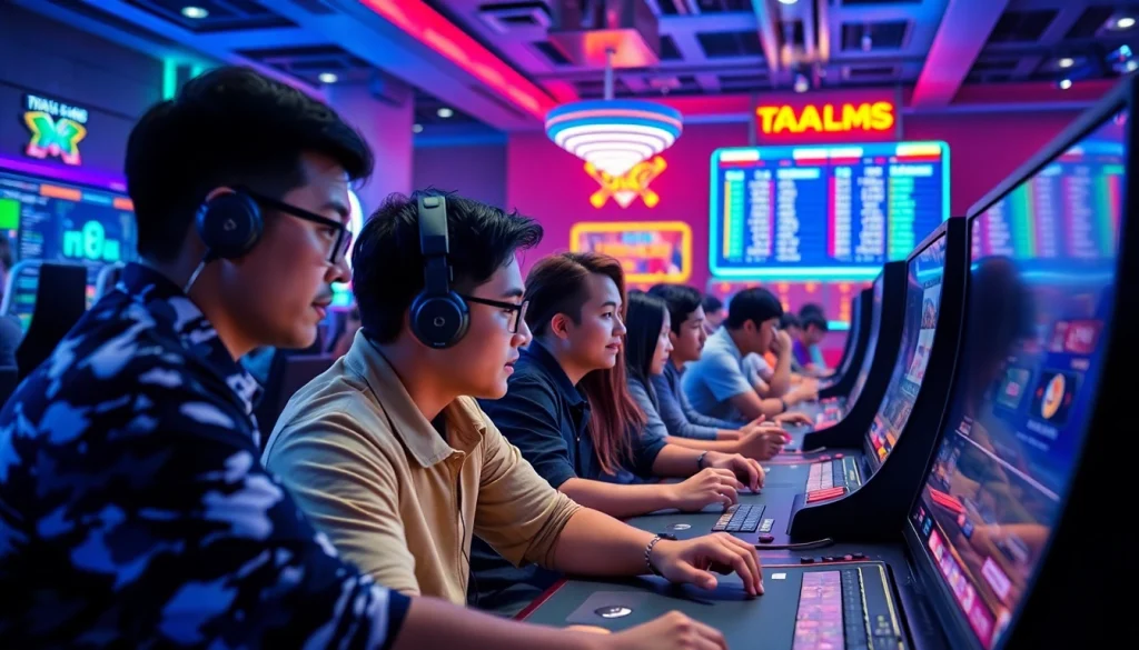 Engaged players enjoying the thrilling experience of Tài Xỉu MD5 at https://taixiumd5.world with dynamic visuals and modern interfaces.