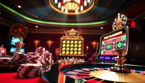 Experience the excitement of gamebaidoithuong.trading with vibrant casino visuals.