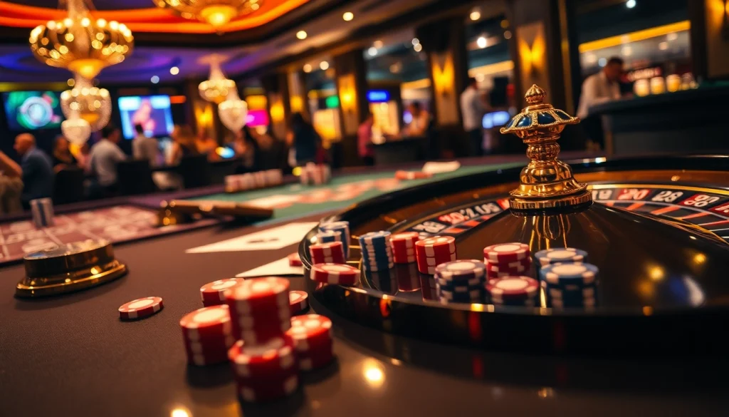 Engage in thrilling casino action at say88 com with vibrant tables and classic gambling games.