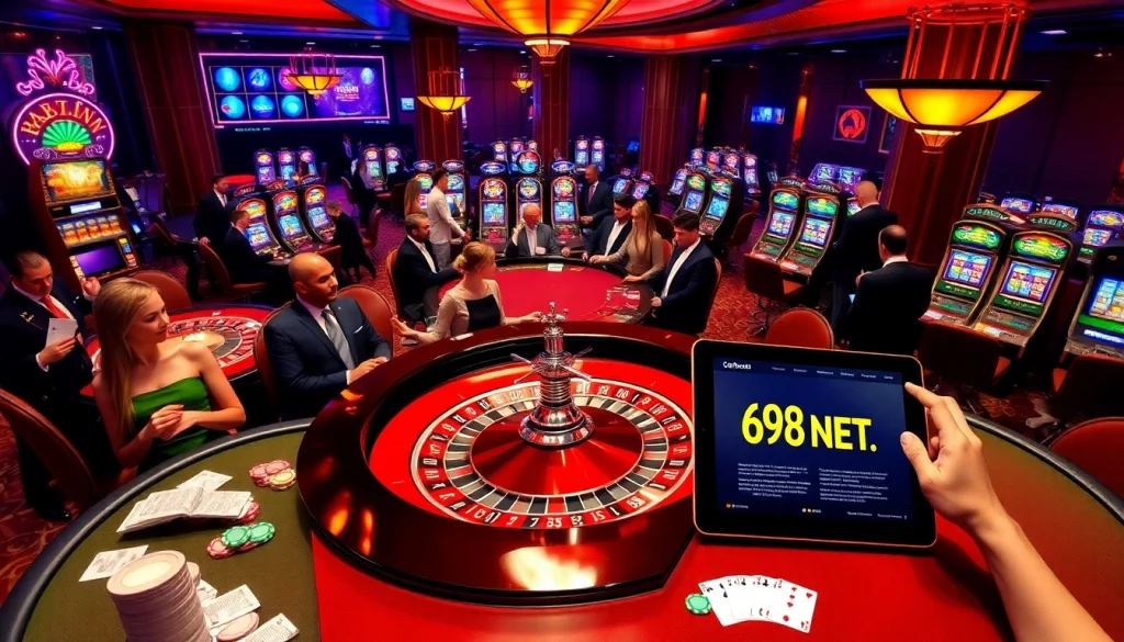 Experience the thrill of casino gaming at 69vn.gb.net with vibrant tables and exciting games.