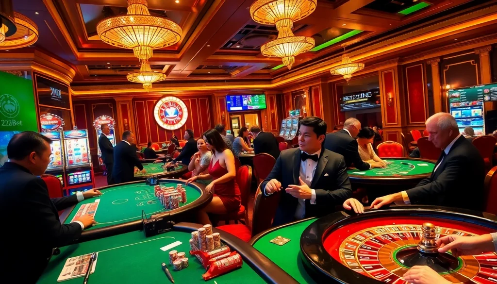Experience the thrill of gaming at http://228kbet.net/ in a luxurious casino environment full of excitement.