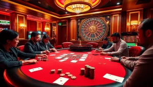 Engage in thrilling poker at HITCLUB's luxurious casino tables.