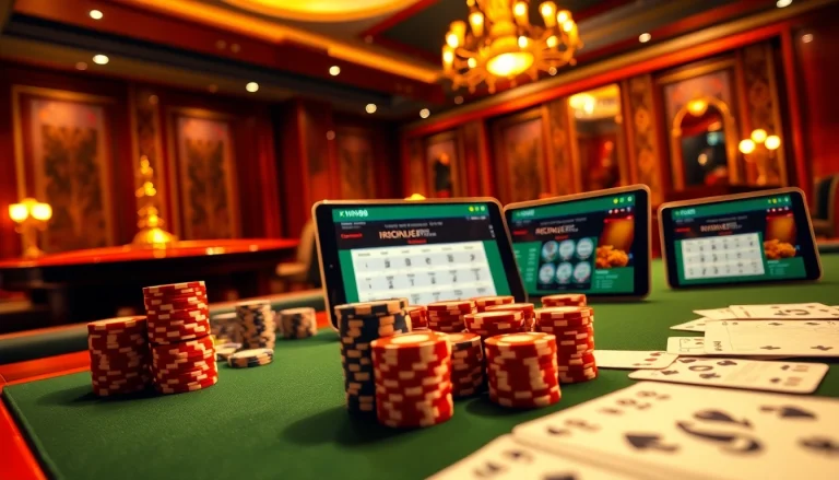 Experience thrilling gameplay at xin88 com with vibrant casino elements and interactive betting.