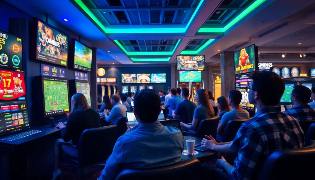 Experience the dynamic gaming environment at bk860s.com with diverse players and engaging visuals.