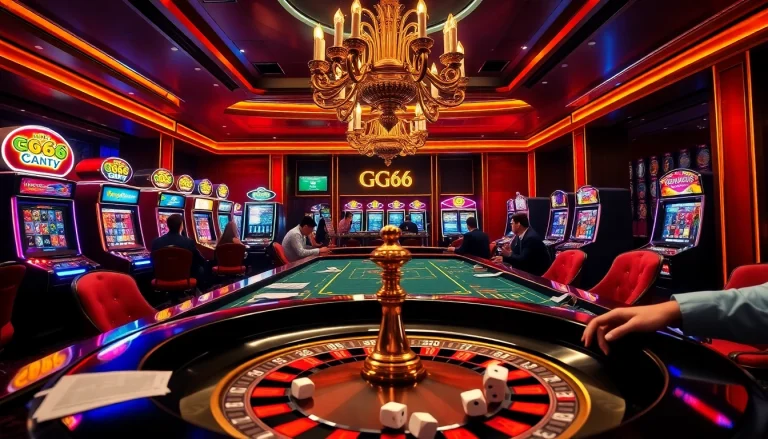 Experience the thrill of Nhà cái Pg66 with engaged players at a vibrant casino table.