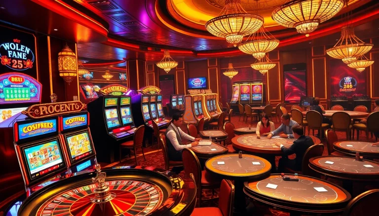 Experience the thrill of winning at 88i with vibrant slot machines and a glamorous casino ambiance.