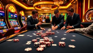 Experience the thrill of gameplay at 888vi's luxurious casino tables.