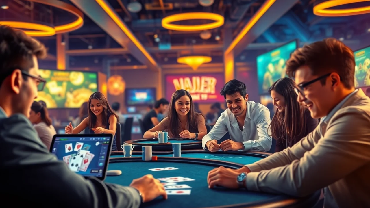 Exciting online card game experience on gamebaidoithuong.trading with diverse players.