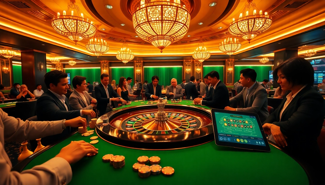 Experience thrilling moments at the iwin casino with vibrant roulette and poker games.