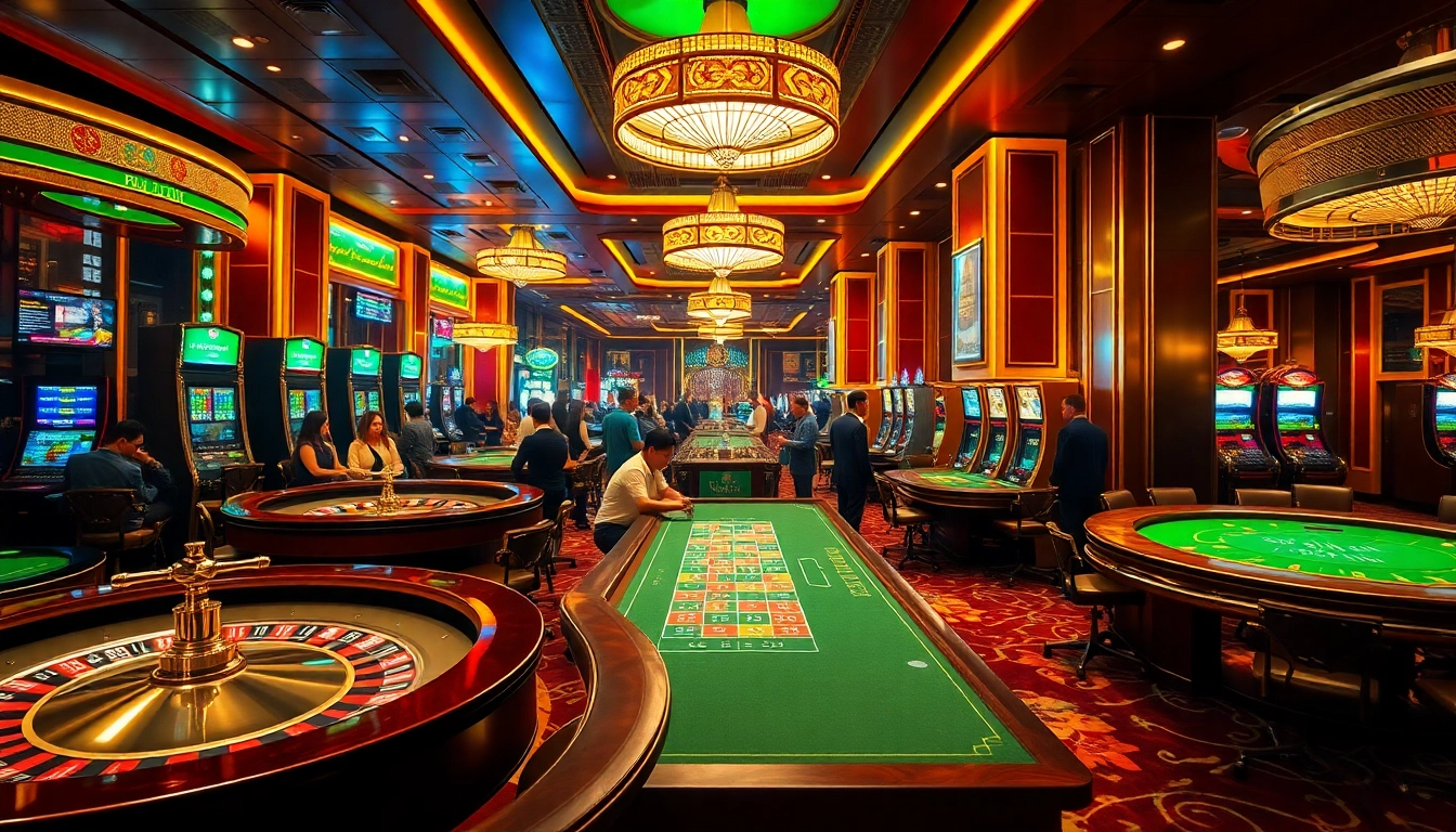 Experience thrilling gameplay at https://fly88.ad/ with vibrant casino elements and engaging players.