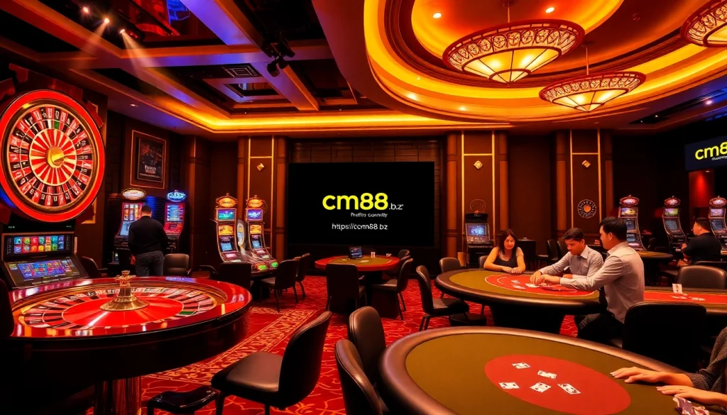 Bet on excitement at https://cm88.bz/ with glamorous casino games and vibrant visuals.