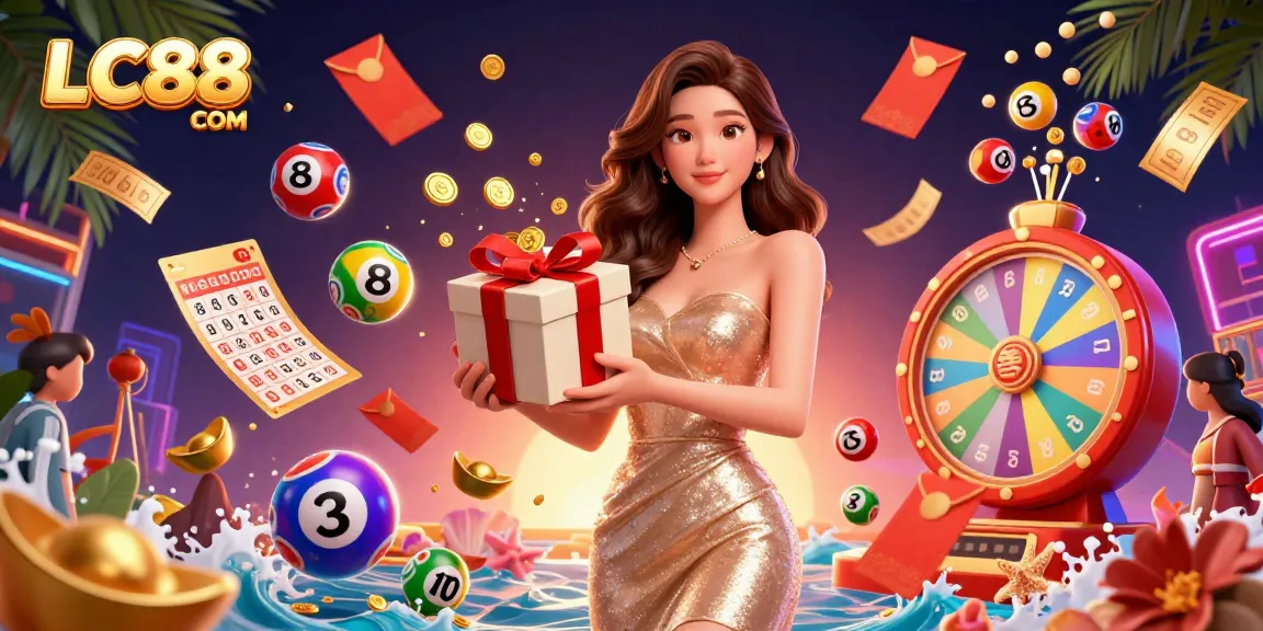 Experience the excitement of LC88 COM with vibrant lottery elements and festive Lunar New Year themes.