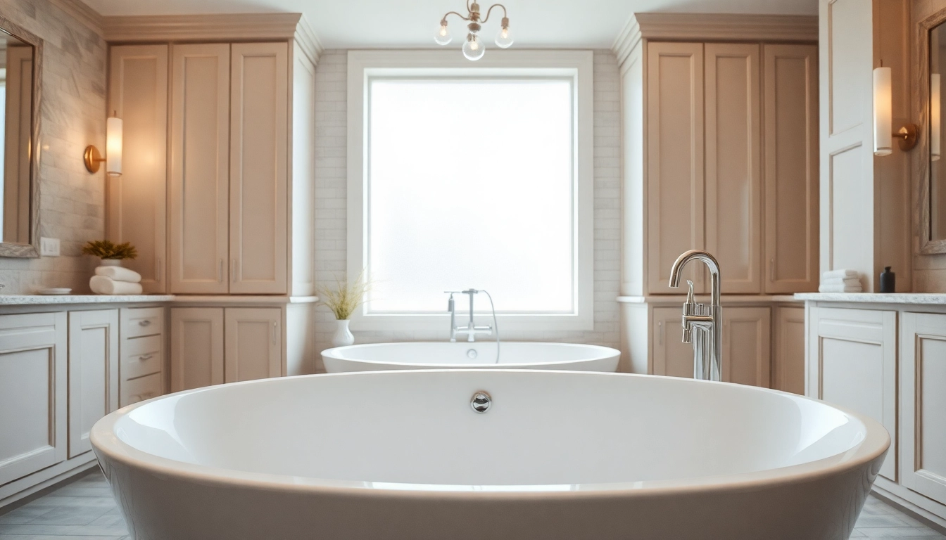 Experience expert bathroom remodeling near me with a stylish space featuring elegant designs.