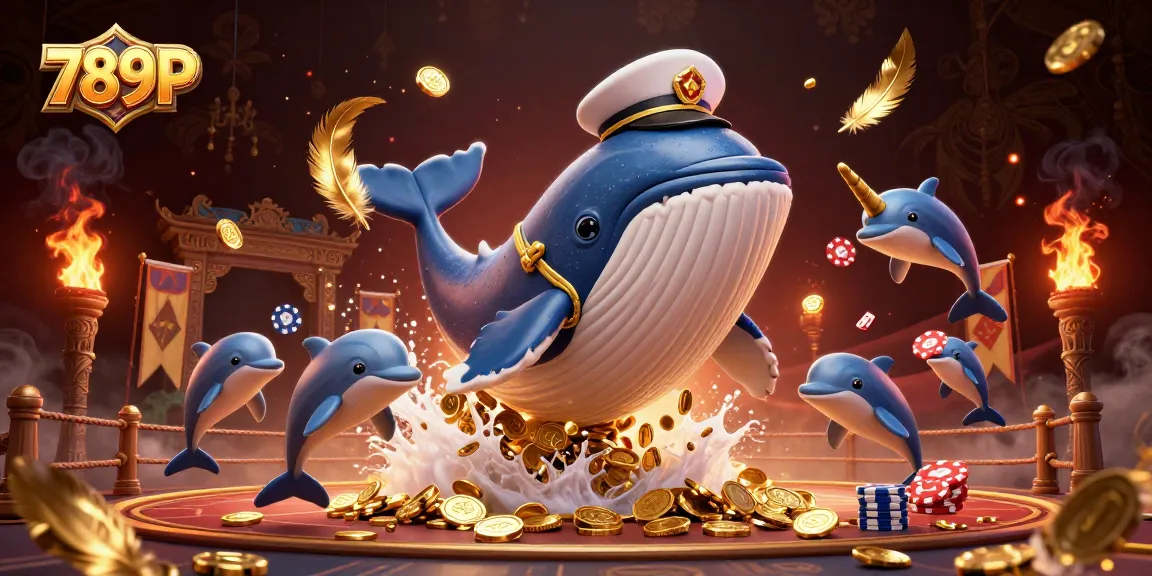 Join the exciting 789P casino with whales, dolphins, and vibrant gaming adventures.